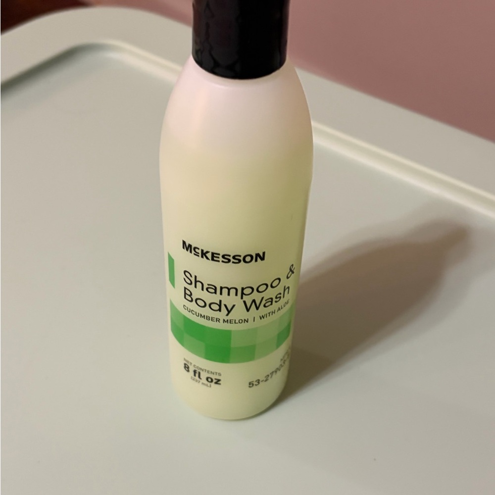 McKesson Shampoo & Body Wash – Cucumber Melon w/ Aloe – 237 mL